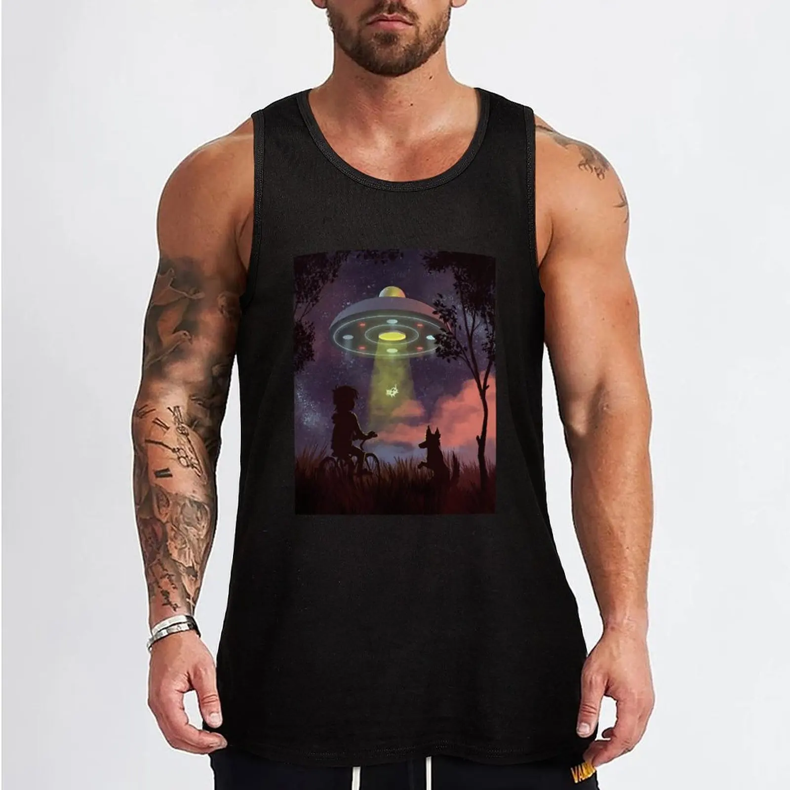 UFO Sighting Tank Top Sportswear for men man sexy?costume summer 2024 sleeveless jackets