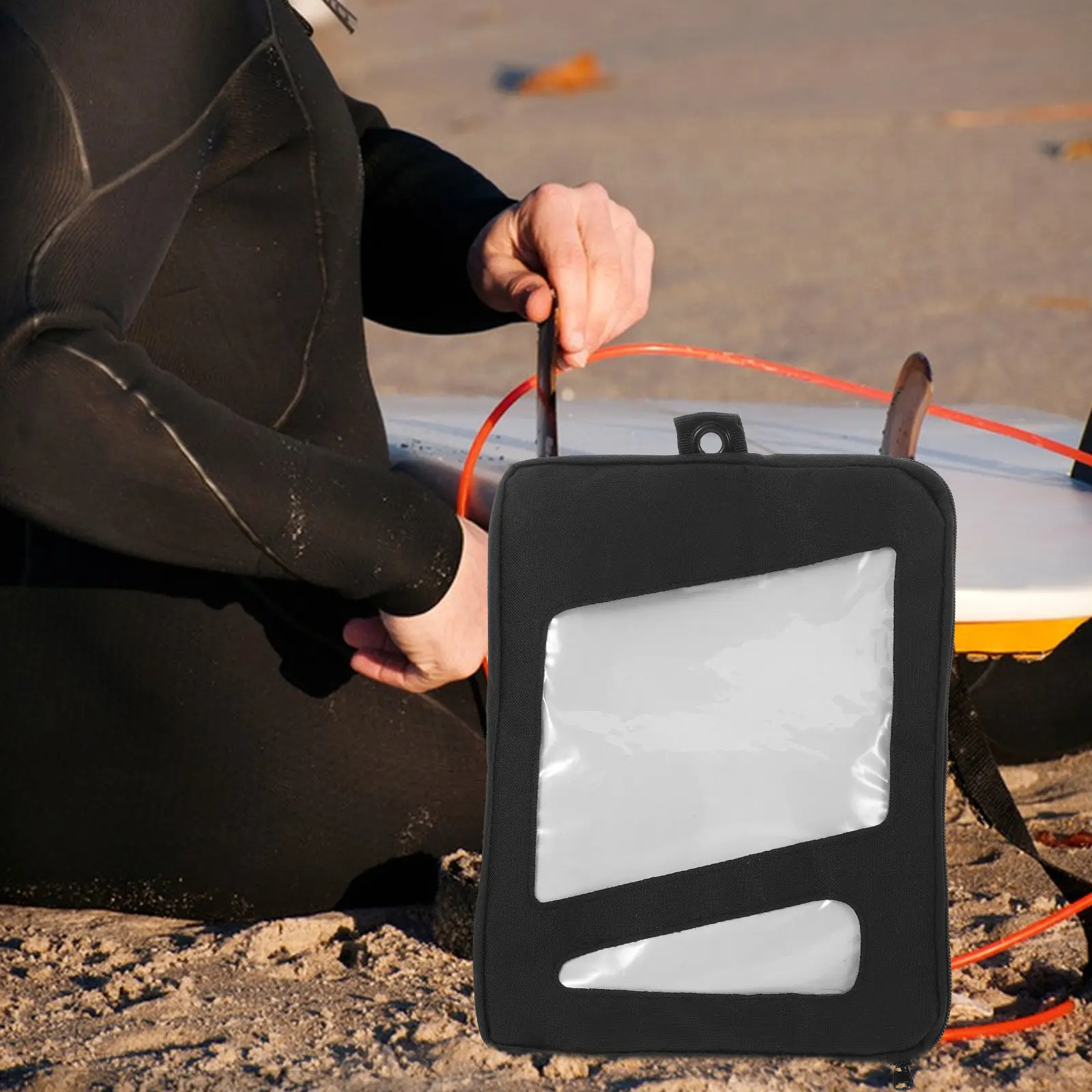 

Водонепроницаемый чехол-органайзер для плавников и рулей для серфборда, сумка для хранения аксессуаров для серфинга