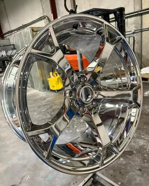 

SW Triple Chrome Silver Forged Wheels 19 Inch 19x9.5 5x114.3 In Stock For Nissan 350Z 370Z Infiniti G35 G37 Q50 Q60 V1 Wheels