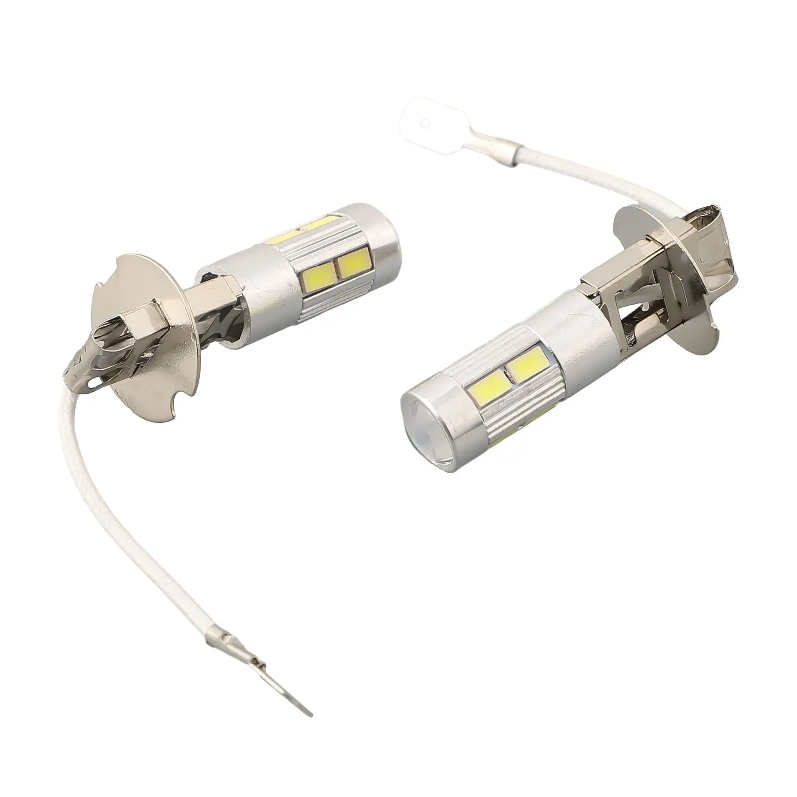 

LED Car Bulbs Car Fog Light Aluminum Alloy Auto Lamp H3 High Power LED Bulb White Light 6000K Super Bright Easy To Use