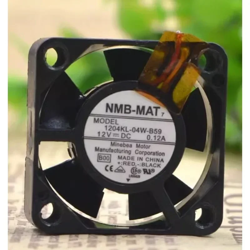 New Cooler Fan for NMB-MAT 1204KL-04W-B59 3010 12V 0.12A 3CM Inverter Fan 30*30*10MM