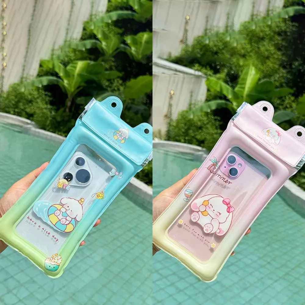 

Water-Splashing Festival Waterproof Phone Bag Floating Sealed Phone Protector Pouch Transparent Touch Screen