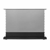 Hot Selling 100 Inch 120 Inch CLR PET Crystal CBSP Electric Tesion Floor-Rising Screen For UST Laser TV