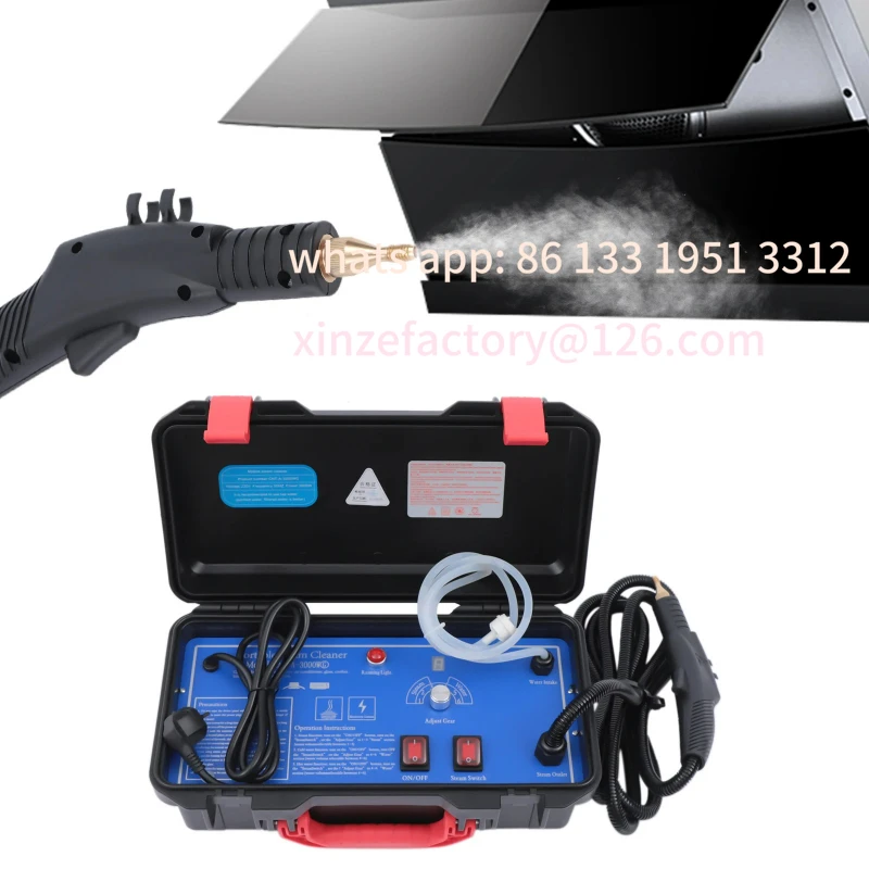 

Customizable Portable Steam Cleaner High Pressure Steam Cleaning Machine 3000W Commercial Steam Cleaning System