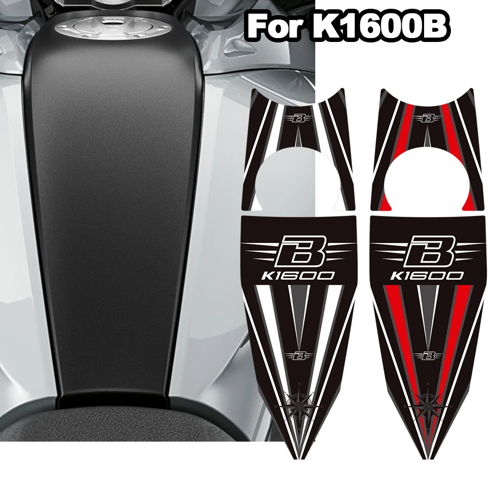 

Motorcycle Front windshield Tank pad stickers luggage stickers protection kit For BMW K1600B K1600 K 1600 B