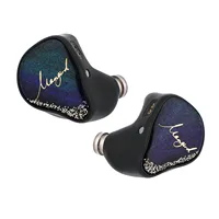 Xenns Mangird Tea Pro 2024 Updated 6BA + 2DD Hybrid Higher Performance IEM Hifi Headphones with Xenns Custom Cable