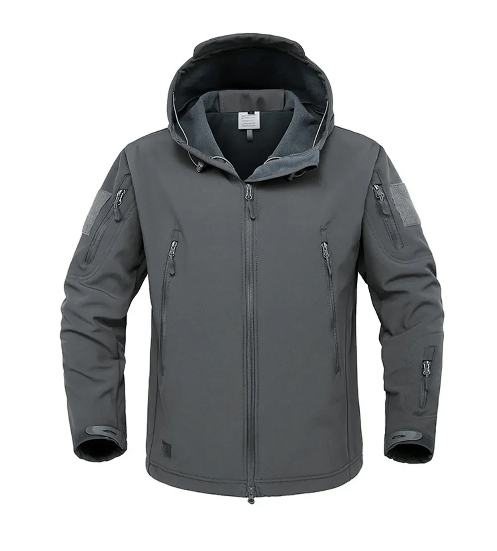 Military Shark Skin Soft Shell Jackets Men Tactical Windproof Waterproof Jacket Men Army Combat Jackets Mens Hooded Bomber Coats 14 Sbd7216facd534880a4c8248a16c3b862X