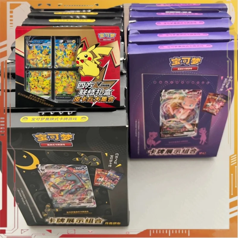 

Genuine Trading Cards Display Simplified Chinese Eevee Dreamy Card Display Photo Frame Square Connect Collection Card Gift Box