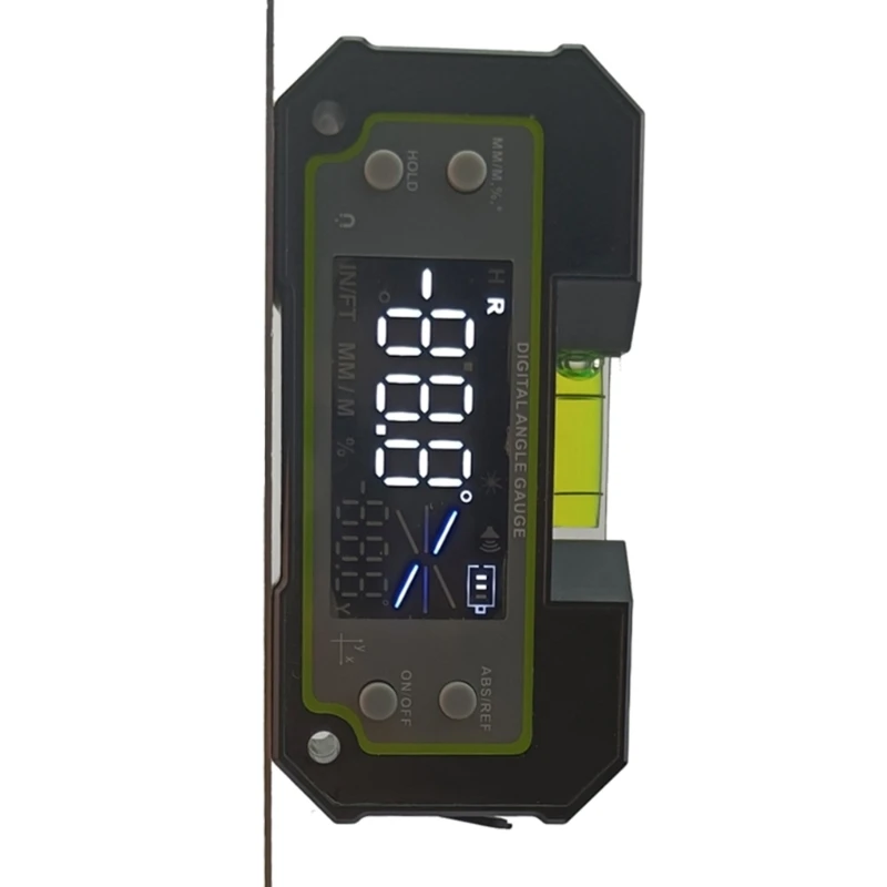 จอแสดงผลดิจิตอลเครื่องวัดไม้โปรแทรกเตอร์ DualAxis Inclinometer
