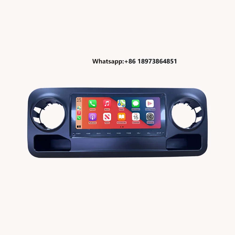 

10.25 Car Radio With Video Bluetooth Receiver Automotive Multimedia Players Carplay GPS Navigation for Benz Sprinter 2019-2021