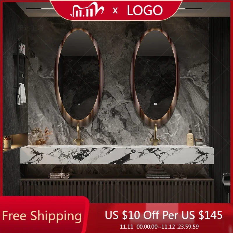 

Luxury Modern Bathroom Cabinet Vintage Organizer Mirror Vanity Bathroom Cabinet Shower Organizer Mobiletto Bagno Furniture