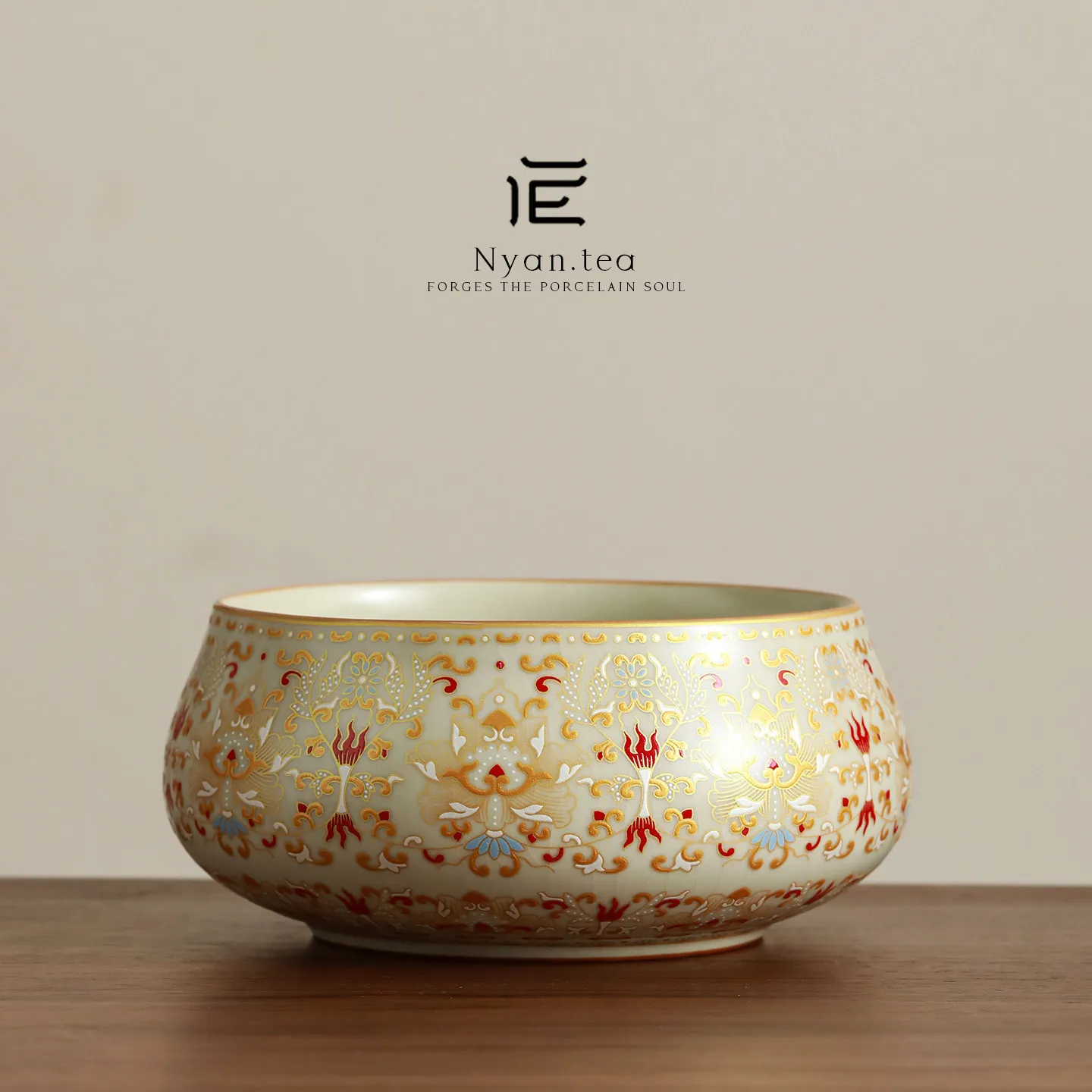 Cx household   tea bowl pen washing tea residue tank water washing cup washing water basin tea ceremony zero match