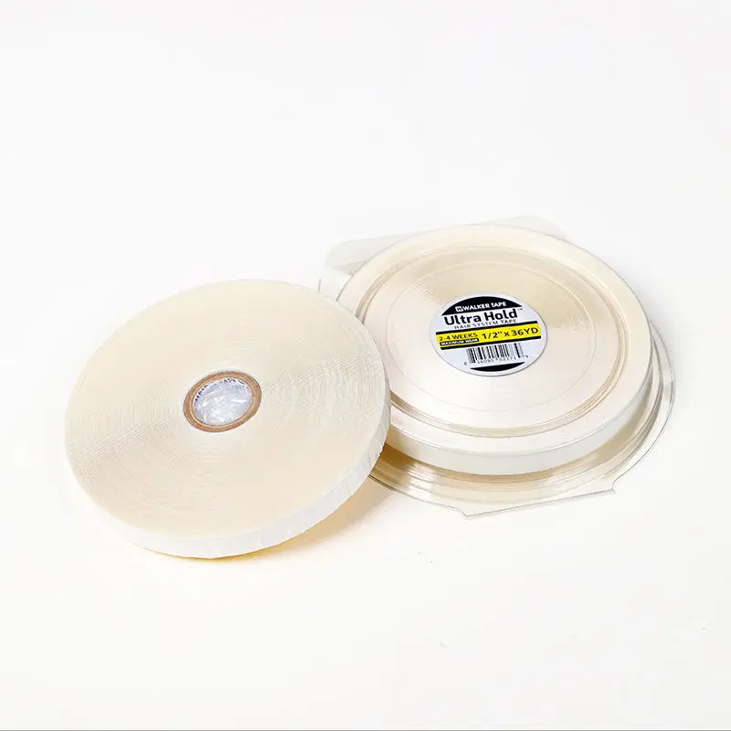 1/2inch 36yard White Ultra Hold Hair System Tape Walker Double Sided Adhesive Tape for Toupee Wig Hair Extensions view 2