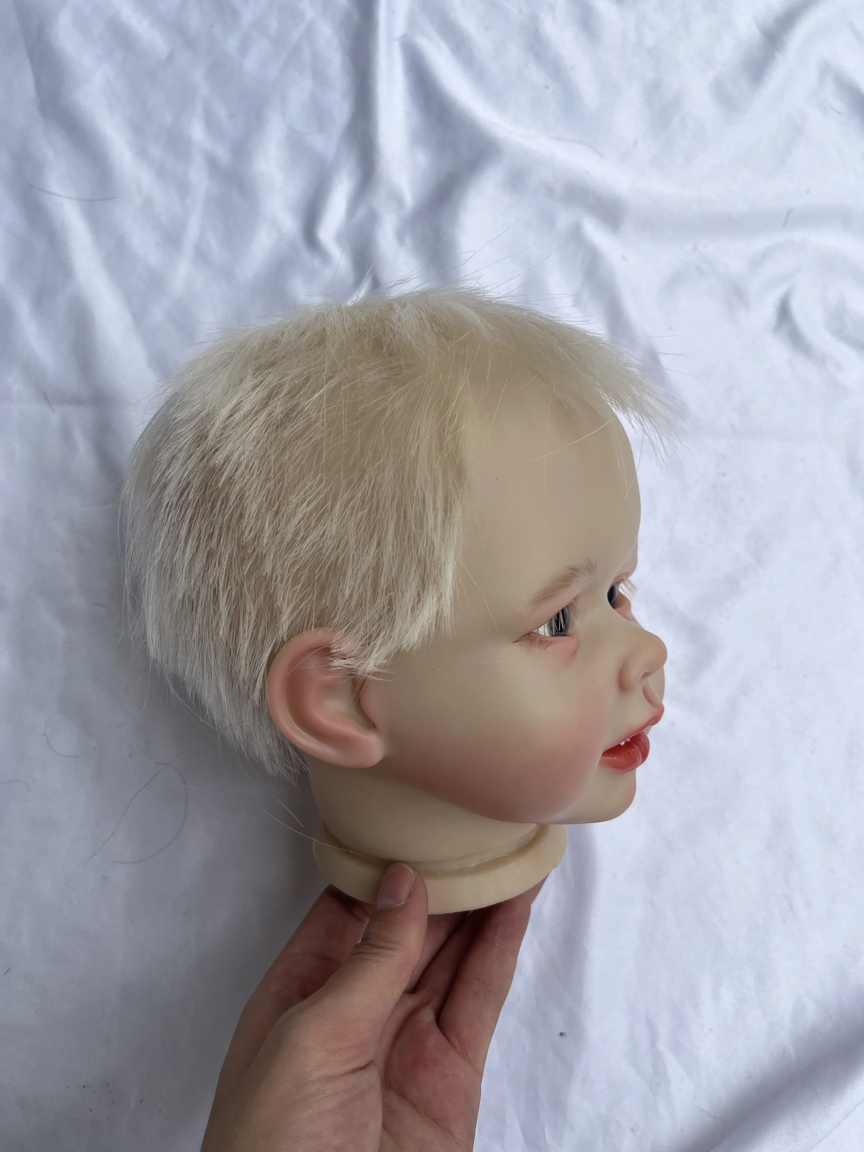 DLS Fornitura limitata personalizzata 28 pollici Reborn Baby Doll Bonnie con capelli radicati a mano Kit dipinto Parte fai da te Regalo di Natale