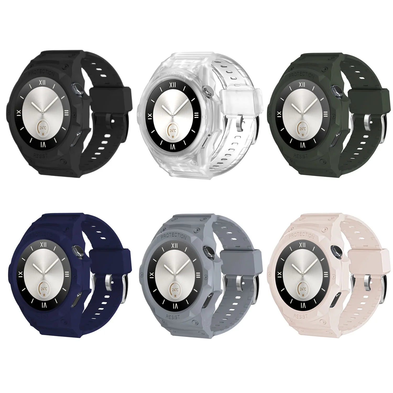 حافظة لهاتف هواوي GT 6/5/4 GT6/GT5/GT4 46 مللي متر حزام الفرقة معصمه الوفير #1