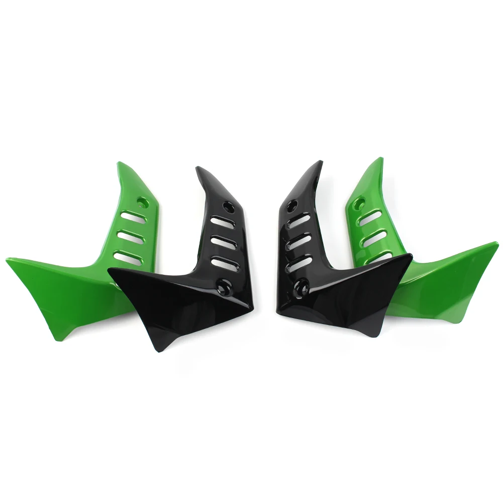 Motorcycle Side Cover Protector ABS Fairing Kits 2Pcs Left+Right For Kawaski Z750 2004 2005 2006 2007