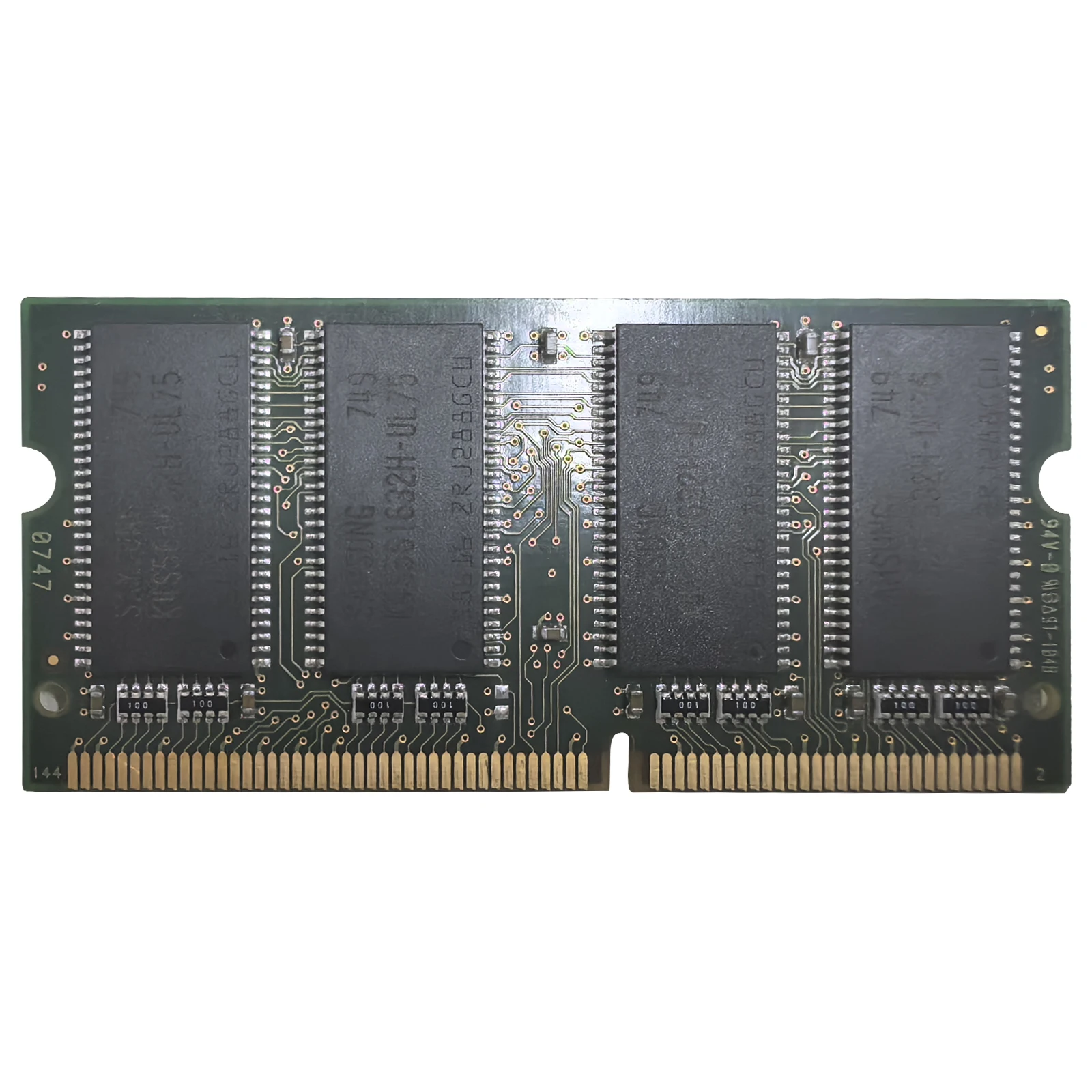 سامسونج DDR Ram PC133S 133MHZ ذاكرة الكمبيوتر المحمول 128MB 256MB SODIMM غير متكافئة غير مخزنة SO-Dimm ذاكرة الوصول العشوائي للكمبيوتر المحمول ذاكرة الكمبيوتر المحمول #4