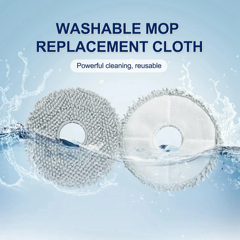 15PCS Für Roborock Q Revo /Roborock P10 A7400RR Roboter Staubsauger Wichtigsten Seite Pinsel Staubbeutel Mopp Filter teile Kit