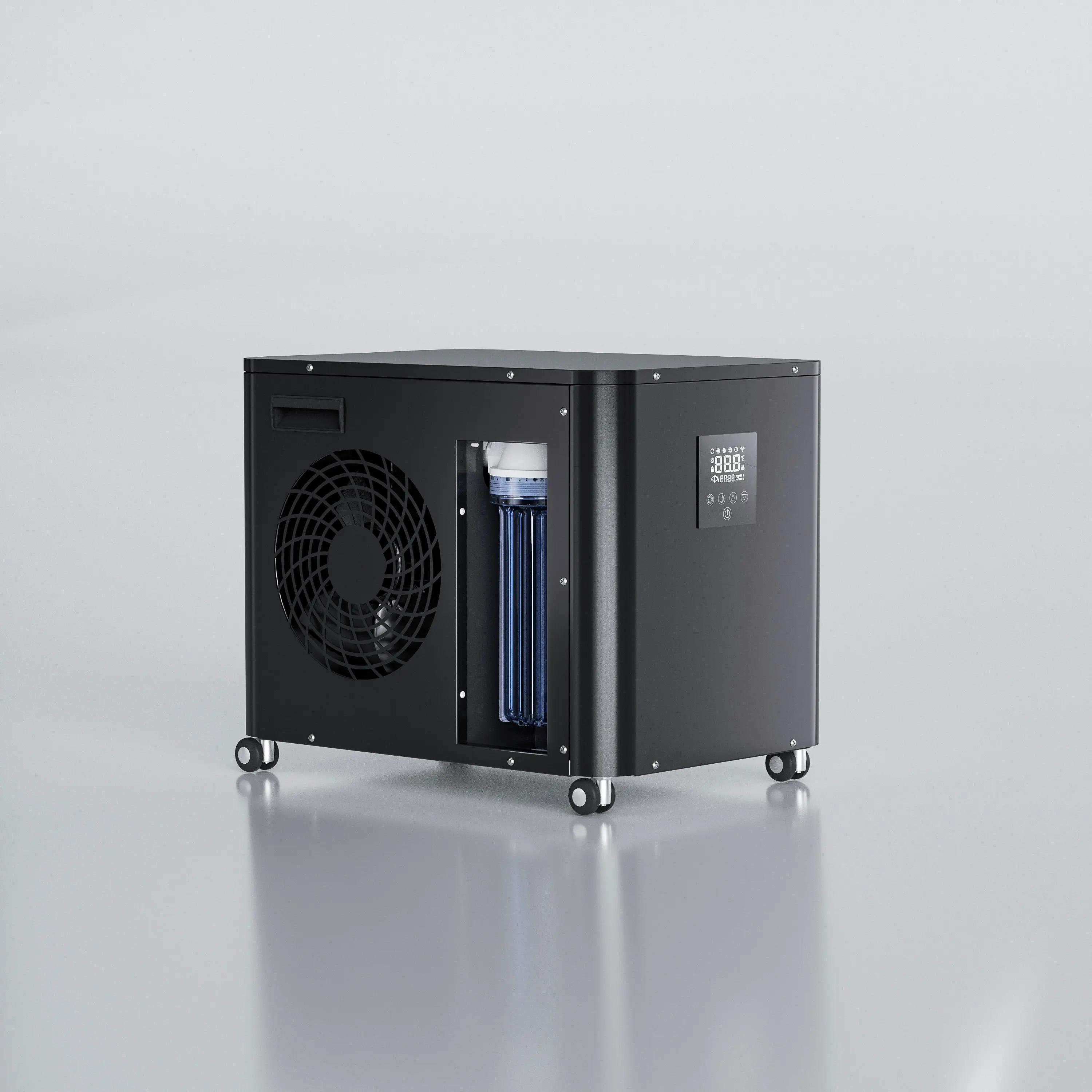 

We. Local warehouse electric chiller Wifi remote timer water ice chiller mini pump filter ice bath cold plug chiller