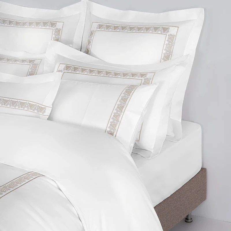 100% Egyptian Cotton 6-Piece Queen Size Bedding Set Duvet Cover & Pillowcase Collection