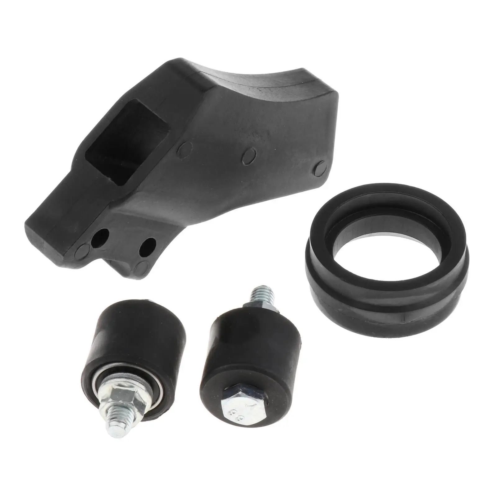 Chain Guide Slider Roller Kit Fit for YFZ350 1987-2006 Black, Durable