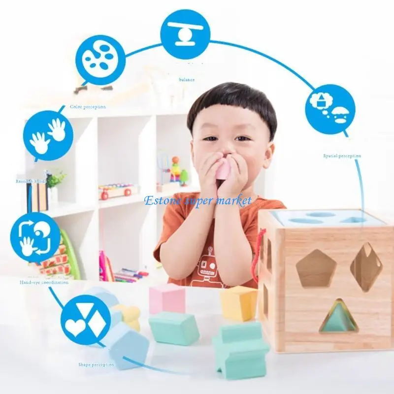 090b bloco brinquedo aprendizagem do bebê forma classificação brinquedo interativo para a aprendizagem da criança