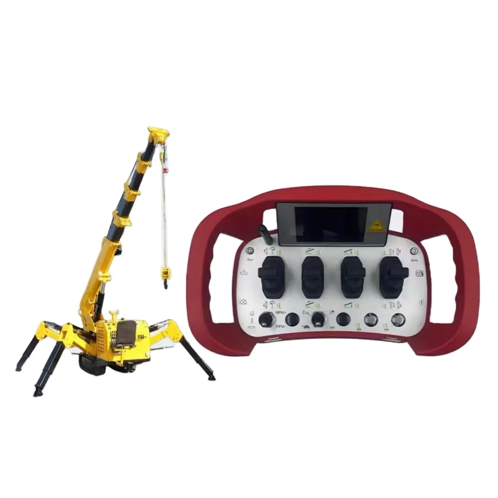 Wide signal range, 433 MHz remote control spider aircraft, 100 meters control, multilingual support, anti-fall and anti-shock