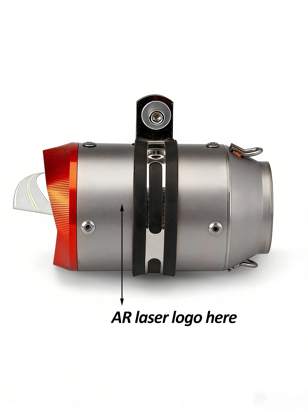 Orange tip AR Exhaust Muffler Escape With DBKiller for Kawasaki honda suzuki ktm bmw CFmoto kove ZXmoto yamaha Exhaust Tail Pipe