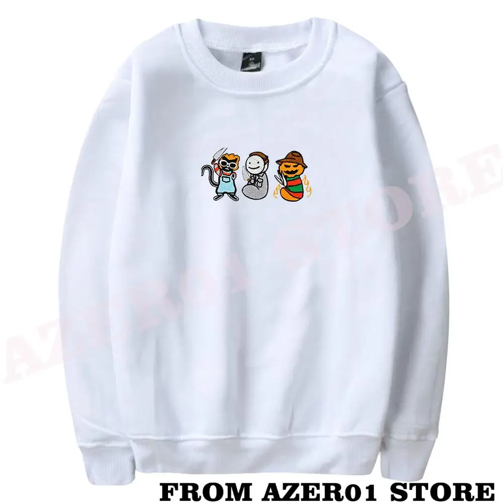 DREAM TEAM HALLOWEEN CREWNECK SWEATSHIRT Merch Hoodies Dreamwastaken GeorgeNotFound Sapnap Winter Men/Women GNF SNP LongSleeve