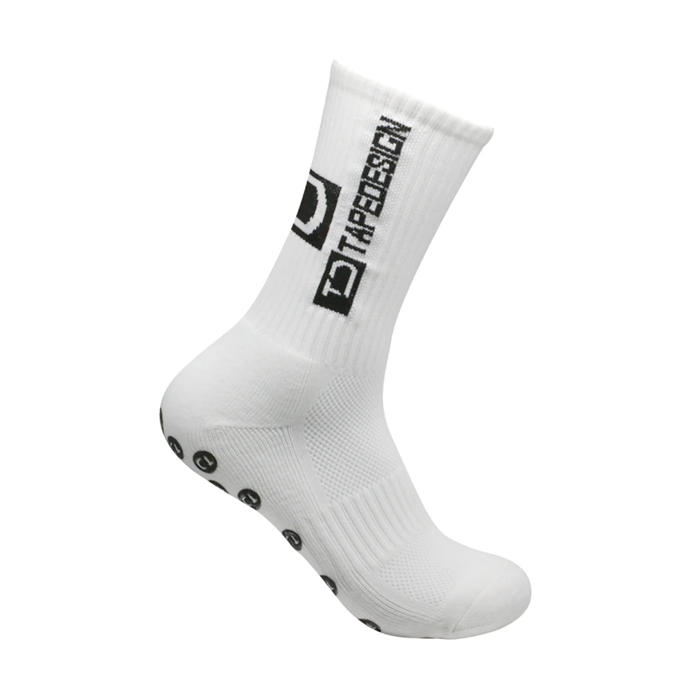 4 Stück rutschfeste Silikon-Sportsocken, Beinschützer für Herren und Damen, Basketball- und Fahrrad-Schutzverband mit Kordelzug, Balltasche – Detail 7