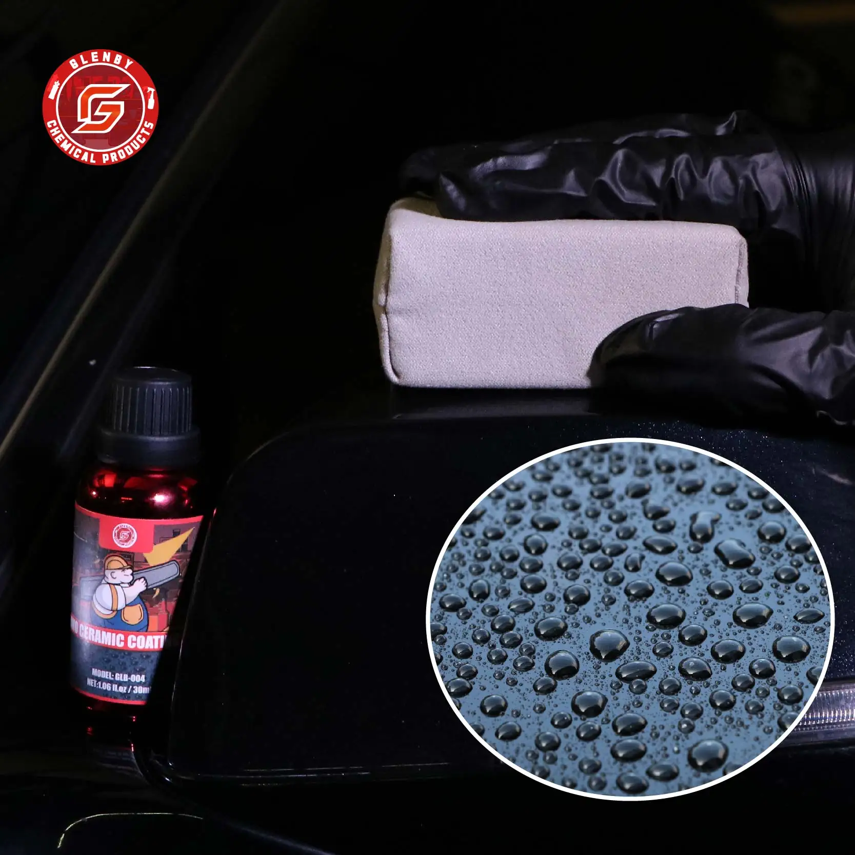 Nano Ceramic Coating Graphene Advanced Technology Super Hydrophobic Maintenance Liquid UV Glow Hydrophobic Paint Protection