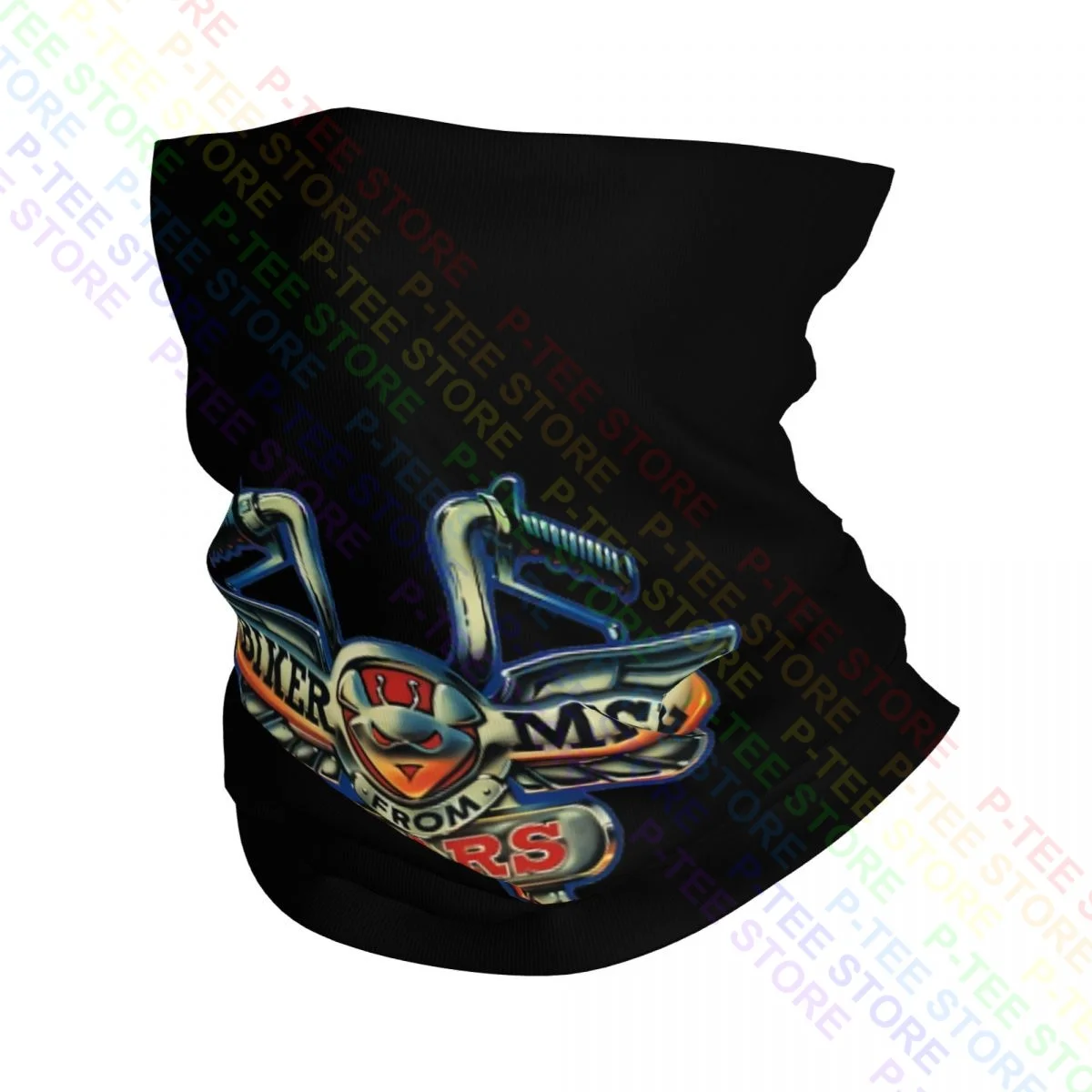 Cartoon Biker Mice From Mars V1 Rimfire Serial Tv Logo Neck Gaiter Bandana Scarf Face Mask Ski