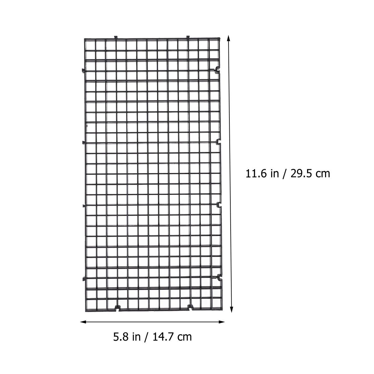 

4pcs Fish Tank Bottom Filter Grid Net For Aquarium Fry Segregation Board Fish Net Breeding Box Survival Rate Booster