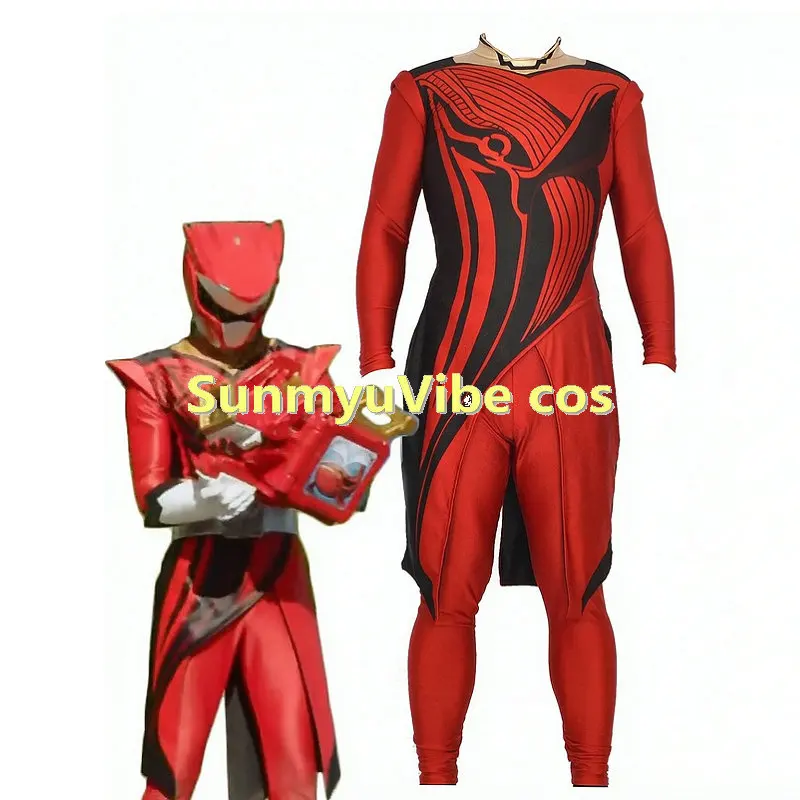 Nekocos Doubutsu Sentai Zyuohger Zyuoh Eagle Bodysuit Jumpsuit Cosplay Costume Custom Size