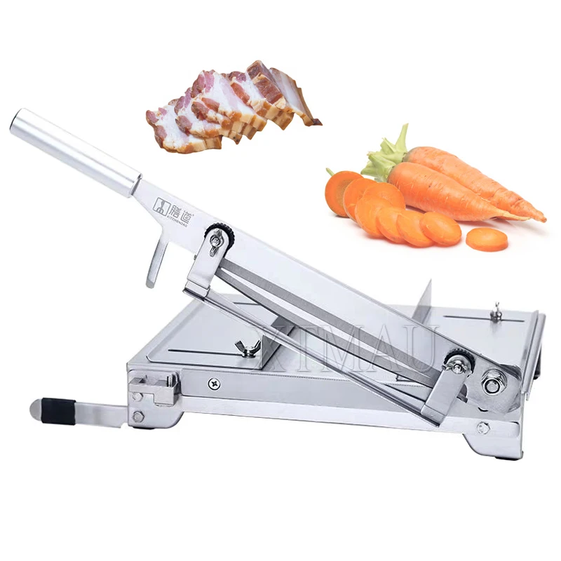 Stainless Steel Bone Cutting Machine Commercial Frozen Meat Slicer Easy To Cut Ribs Chicken Duck Raw Fish Hard Vegetables