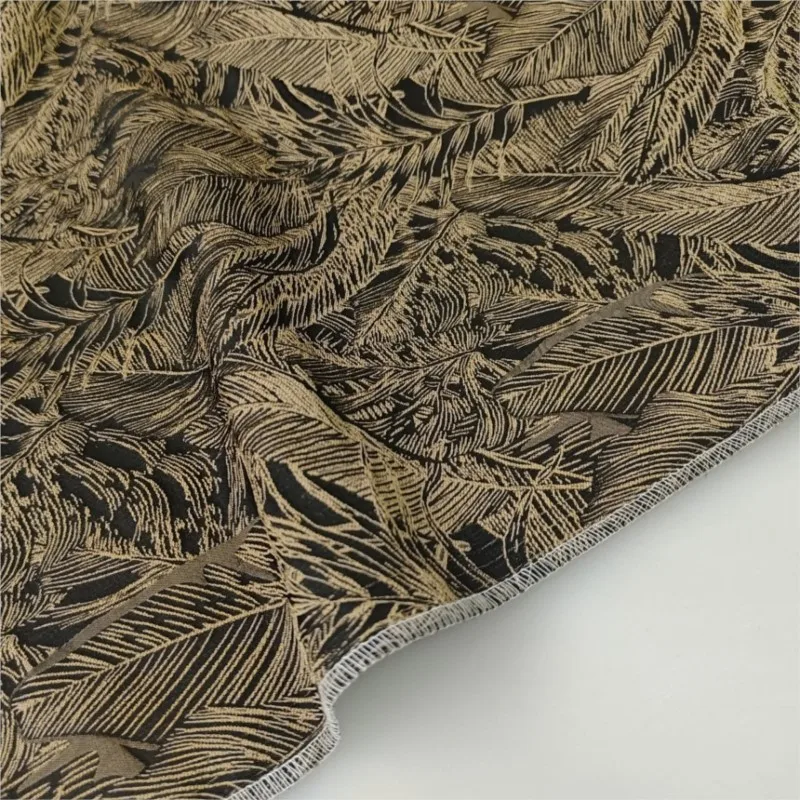 Geometric relief needle jacquard fabric three-dimensional woven suit dress and bag
