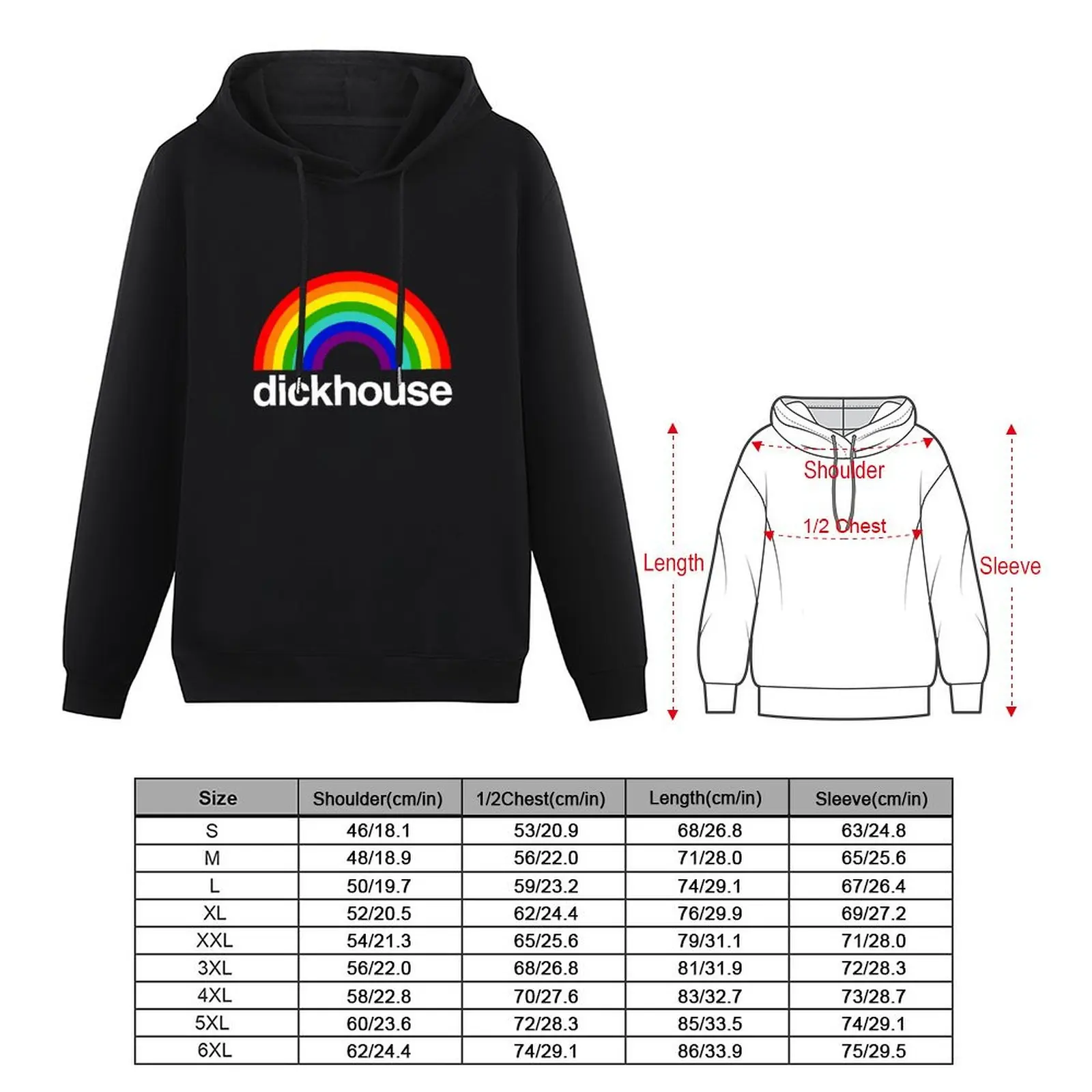 Dickhouse Pullover Hoodie autumn men's sweat-shirt hoodie