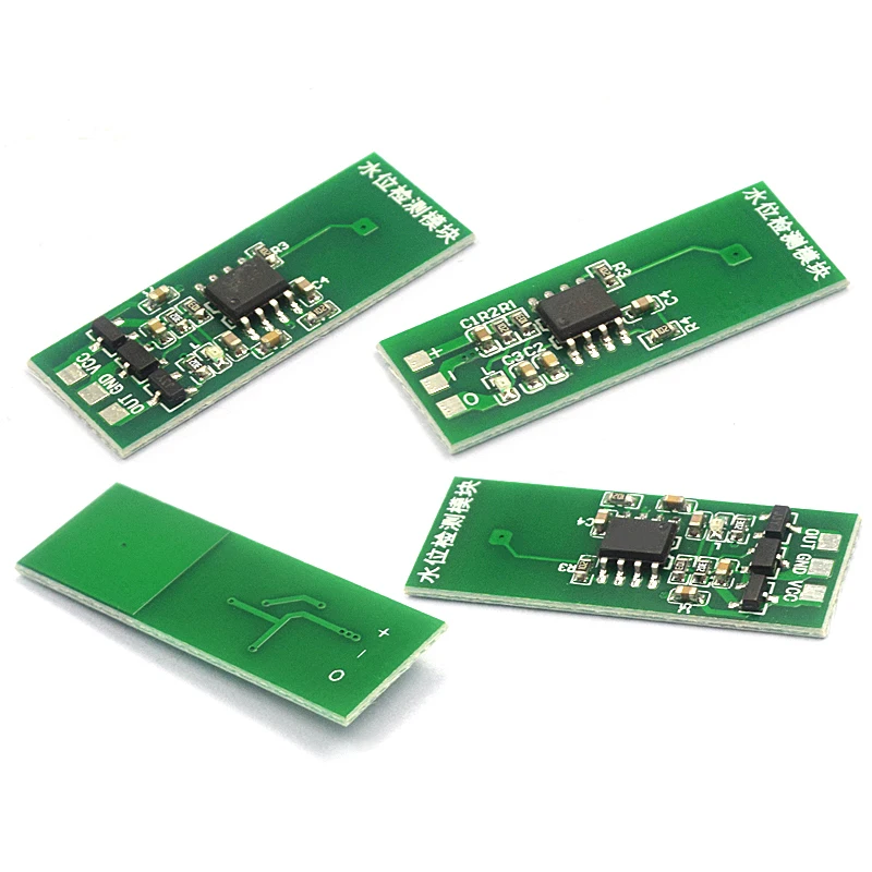 M03 M04 Water Level Sensor Module Non Contact Liquid Level Touch Switch Green Detector kit electronique rain sensor