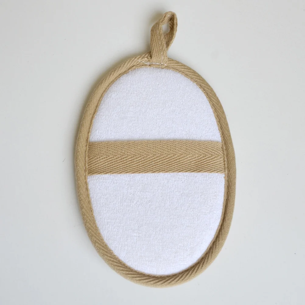 

3 шт., набор для ванны из люфы для отшелушивания ухода за кожей, длинная гладкая текстура, глубокая очистка от черных точек, домашний спа-душ, незаменимый