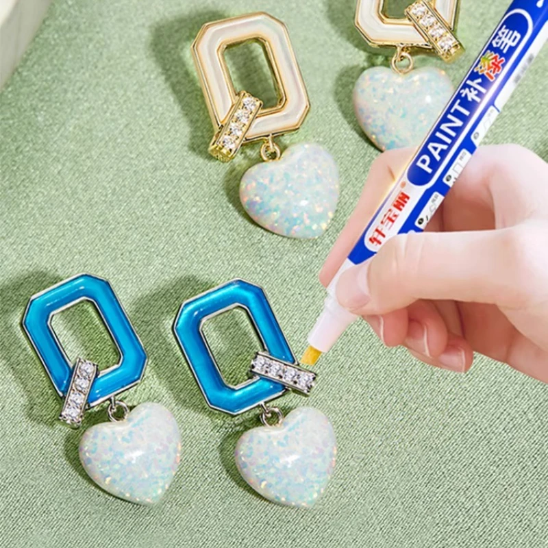 Jewelry Color Repair Gold Plating Repair Paint Marker Pen Metal Oxidation Repar Refurbishment Waterproof Paint Pen