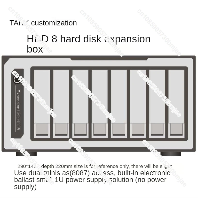 Tank NAS Host computer hard disk expansion 8-bit hard disk expansion box, pre-sale