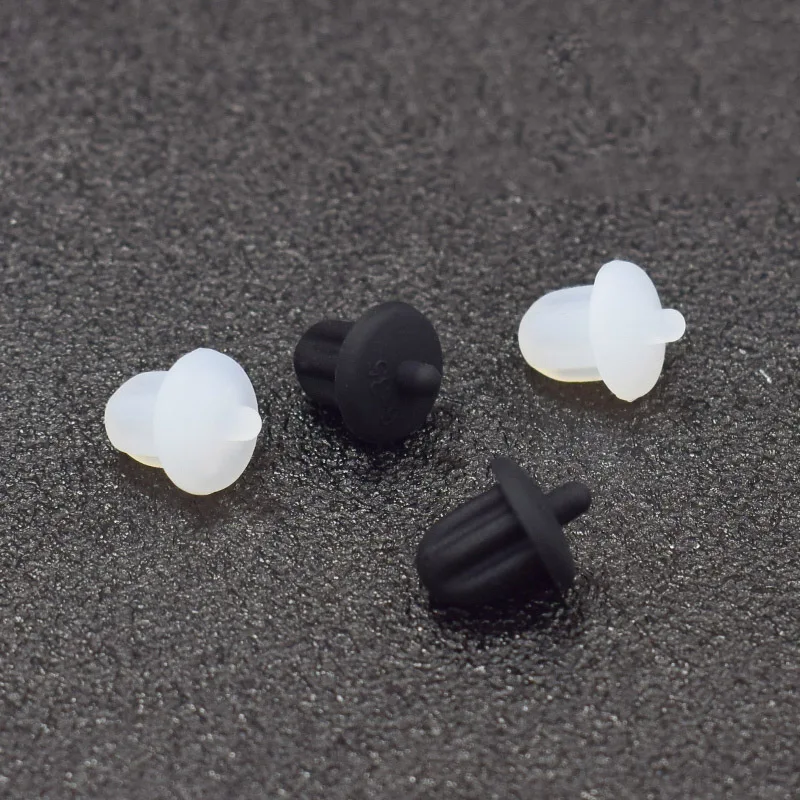 1/5/10/20pcs 6.35mm Interface Dust Plug Silicone Rubber Soft Plug Computer Display Port Desktop Hosts Audio Interface Dusts Caps