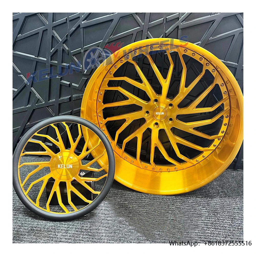 

da14 15 Inch Old School Forged Steering Wheel chevrolet Frogiato