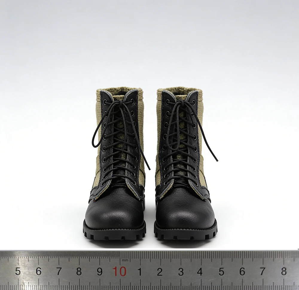 

1/6 The US. Soldier S O G Doll Round Black Caps Hat Toys Model Hollow Shoe Boots For 12" COO Doll Figure Collect UJINDOU UD9058