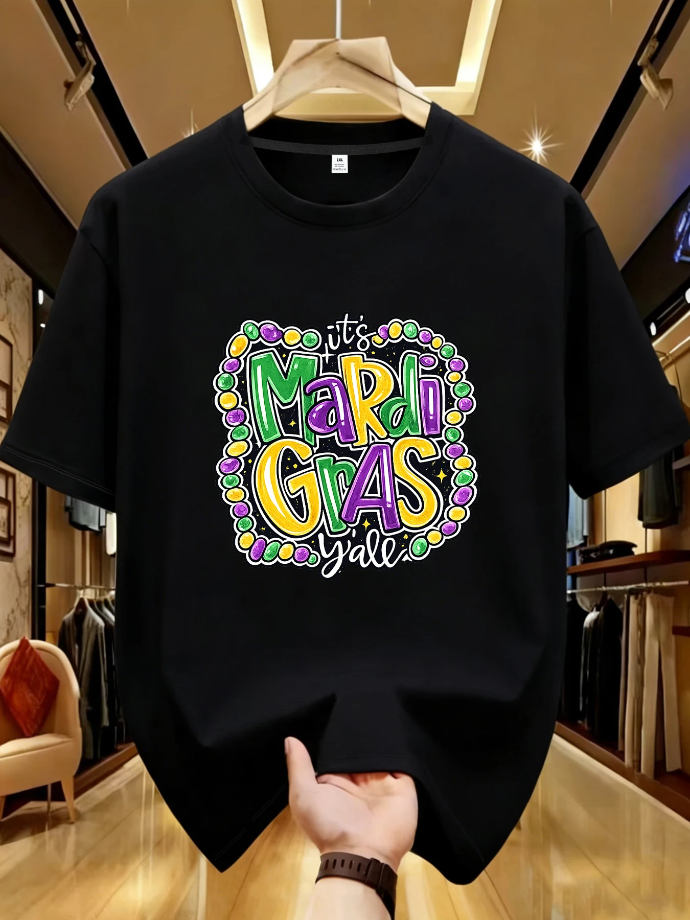 

【WDS01211】Creative printing plus size women's T-shirt summer casual street fashion women's Joker short sleeve T-shirt