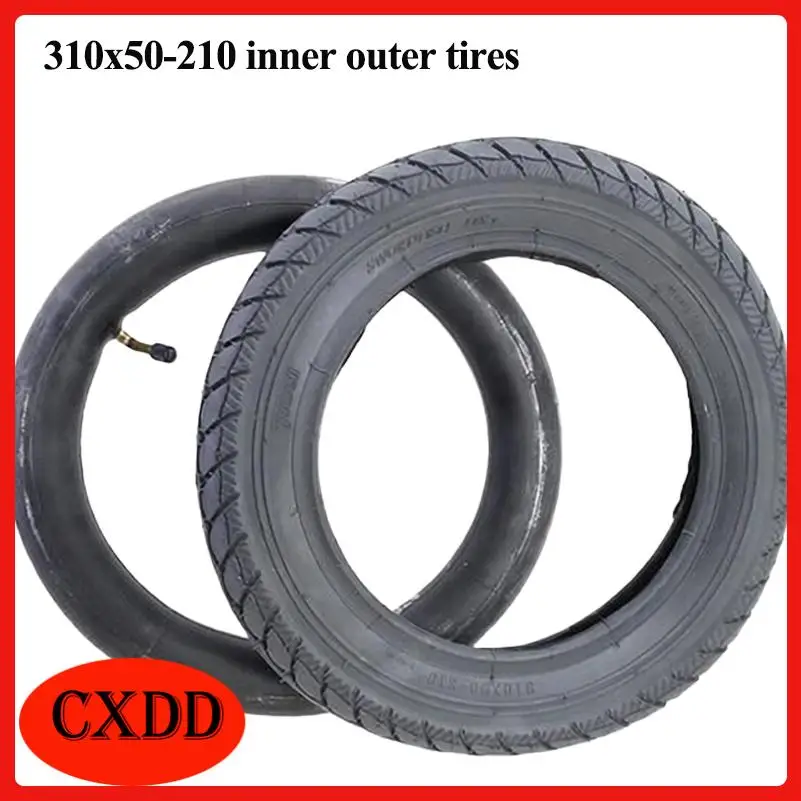 

Комплект надувных задних колес 310X50-210 (12 дюймов) для электросамокатов