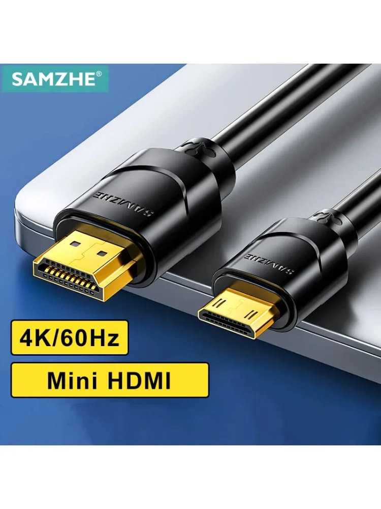 Kabel SAMZHE Mini do HDMI 4K/60 HDMI 2.0 dla Raspberry Pi Zero karta wideo kamery 4K Mini kabel HDMI — zdjęcie produktu 7
