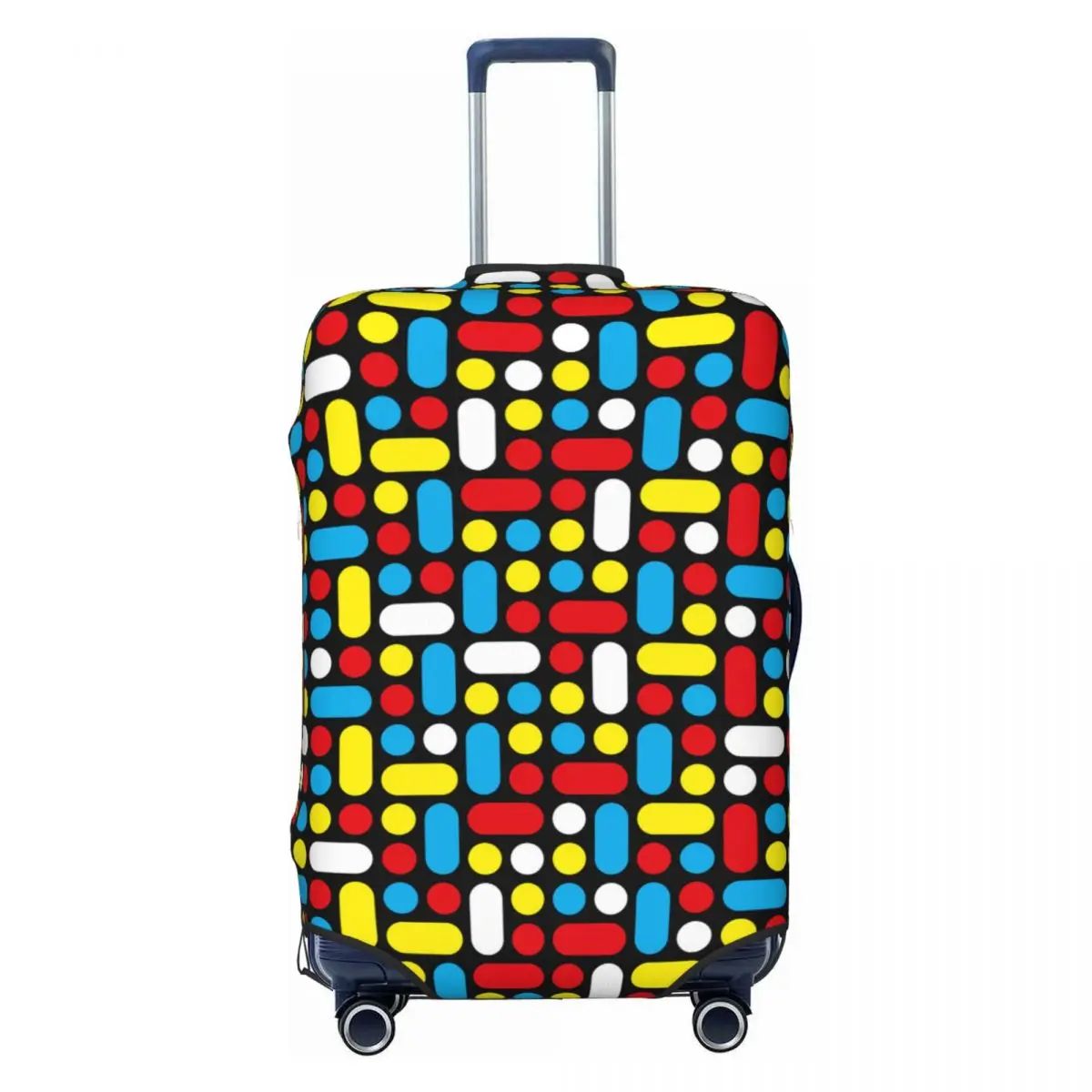 

Традиционный африканский этнический племенный чехол с узором Анкары, защитный чехол для багажа, забавный защитный чехол для дорожного чемодана для 18-32 дюймов