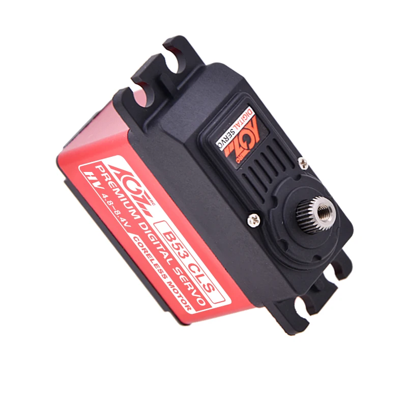 AGFRC Coreless Motor B53CLS HV 15KG 0.05Sec High Speed Standard Digital Steering Servo For RC 1/10 1/12 Vehicle Off Road Truck