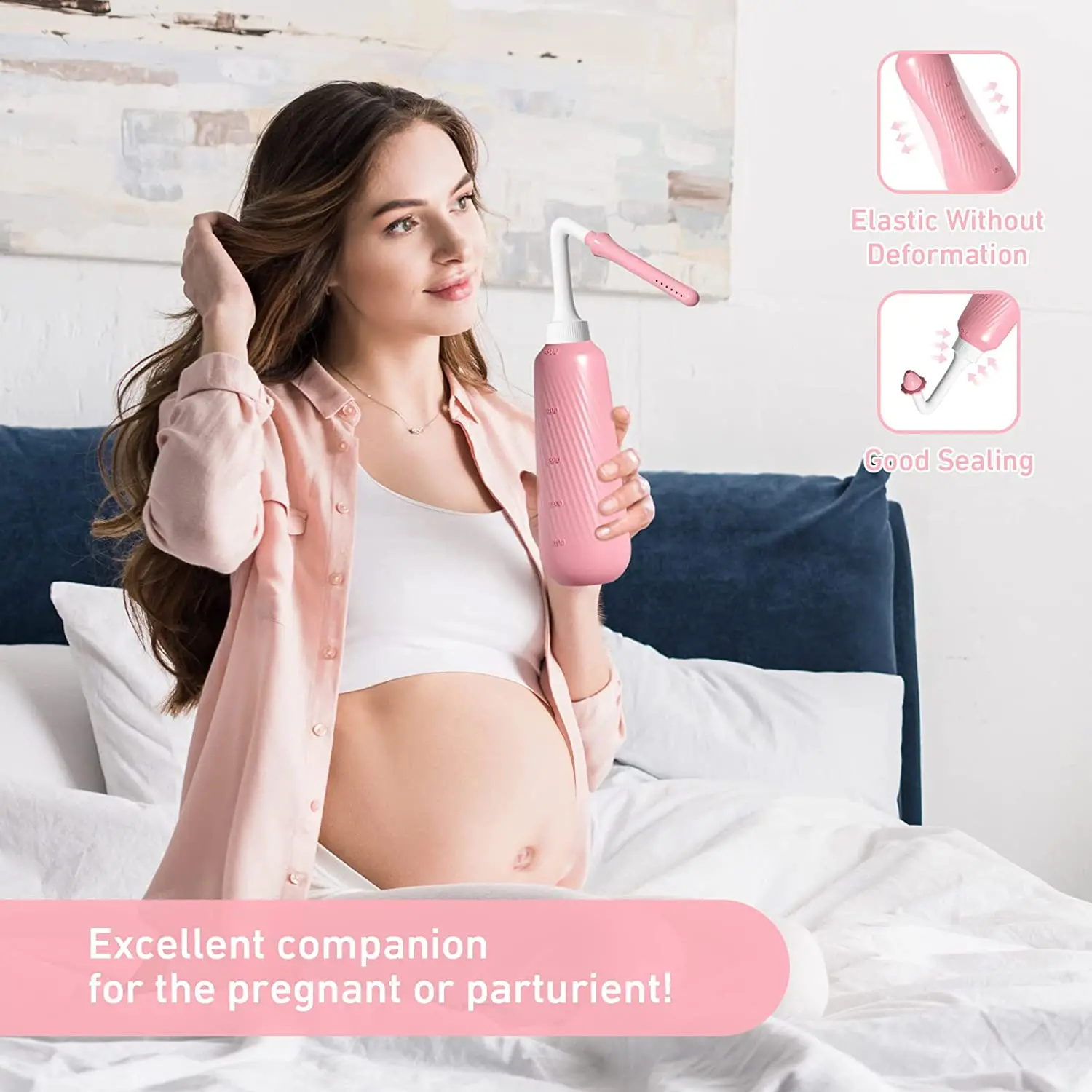 Mom Peri Bottle for Postpartum Essentials Baby Showers Feminine Care Mom Washer for Perineal Recovery Cleansing After Birth